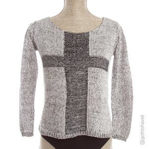 Cross Knit Sweater